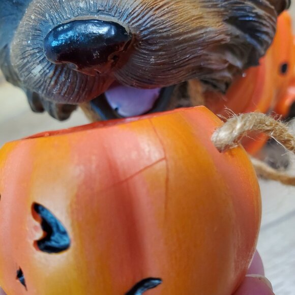 Cracker Barrel Too Cute to Spook Halloween Yorkshire Terrier Outdoor Decor Dog - Picture 9 of 14